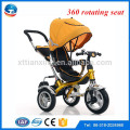 new style seat can rotate 360 degree tricycle in three wheel air wheel child tricycle 3 in 1 tricycle